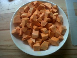 Sweet Potato Cubed